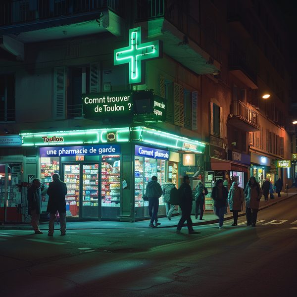 Comment trouver une pharmacie de garde à toulon ?